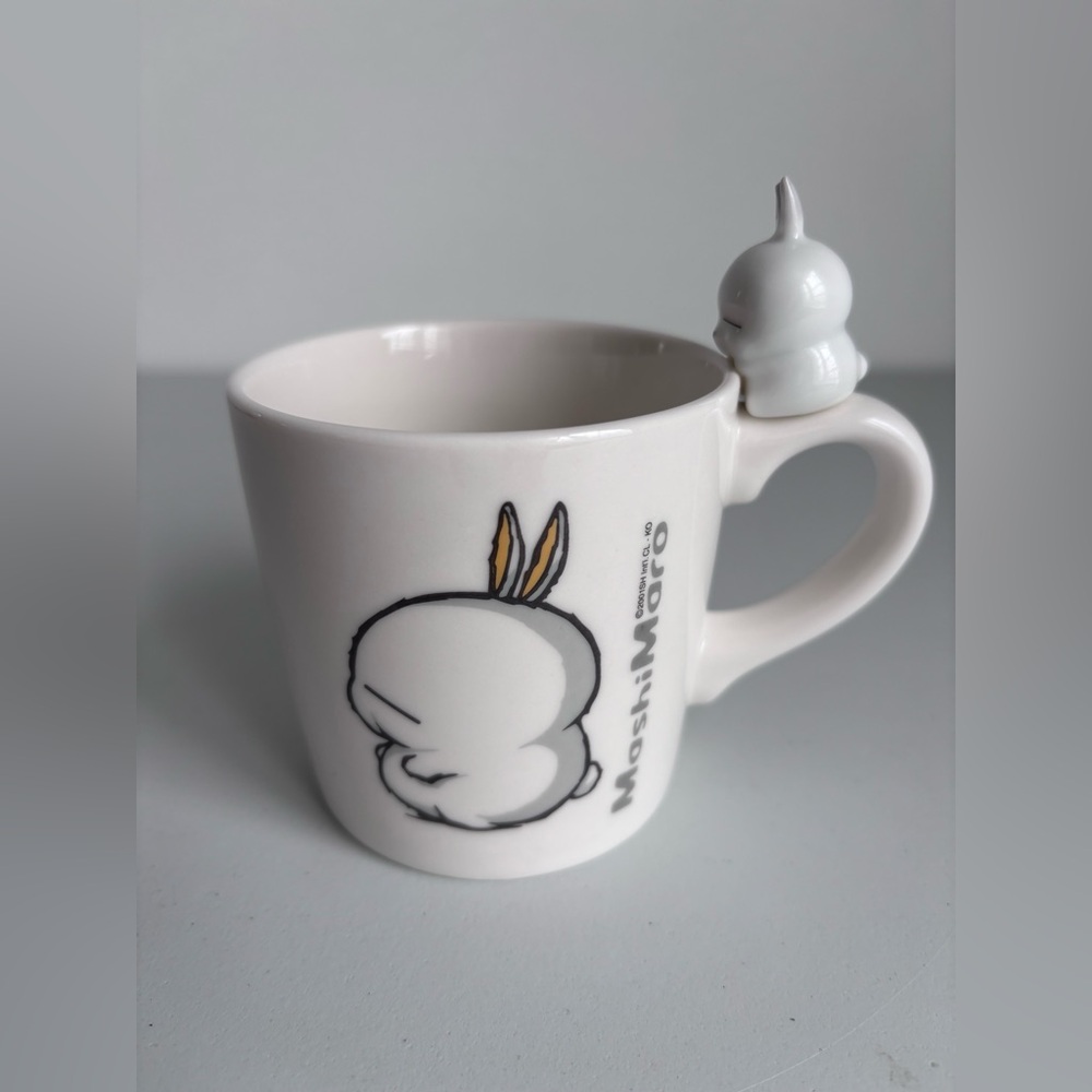 Mashimaro White Ceramic Tea Coffee Cup Mug